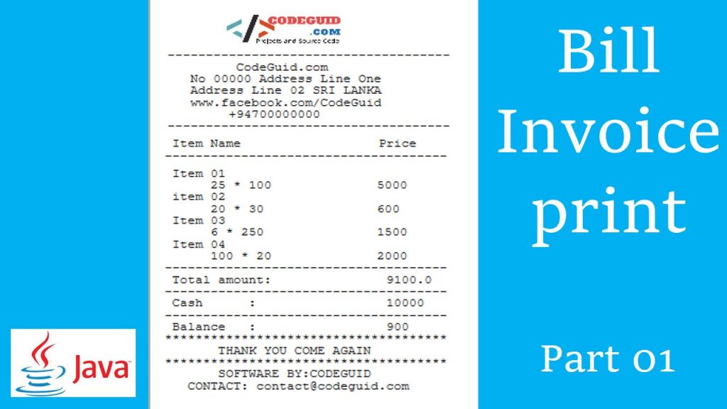 how to create and print receipt in java NetBeans using graphics 2d and java array list